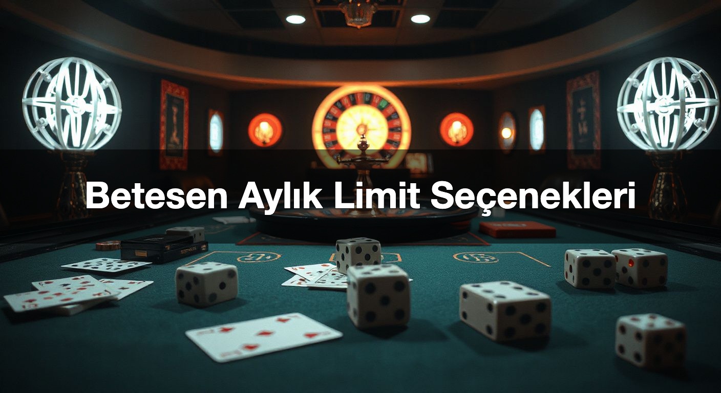 Betesen Aylık Limit Seçenekleri
