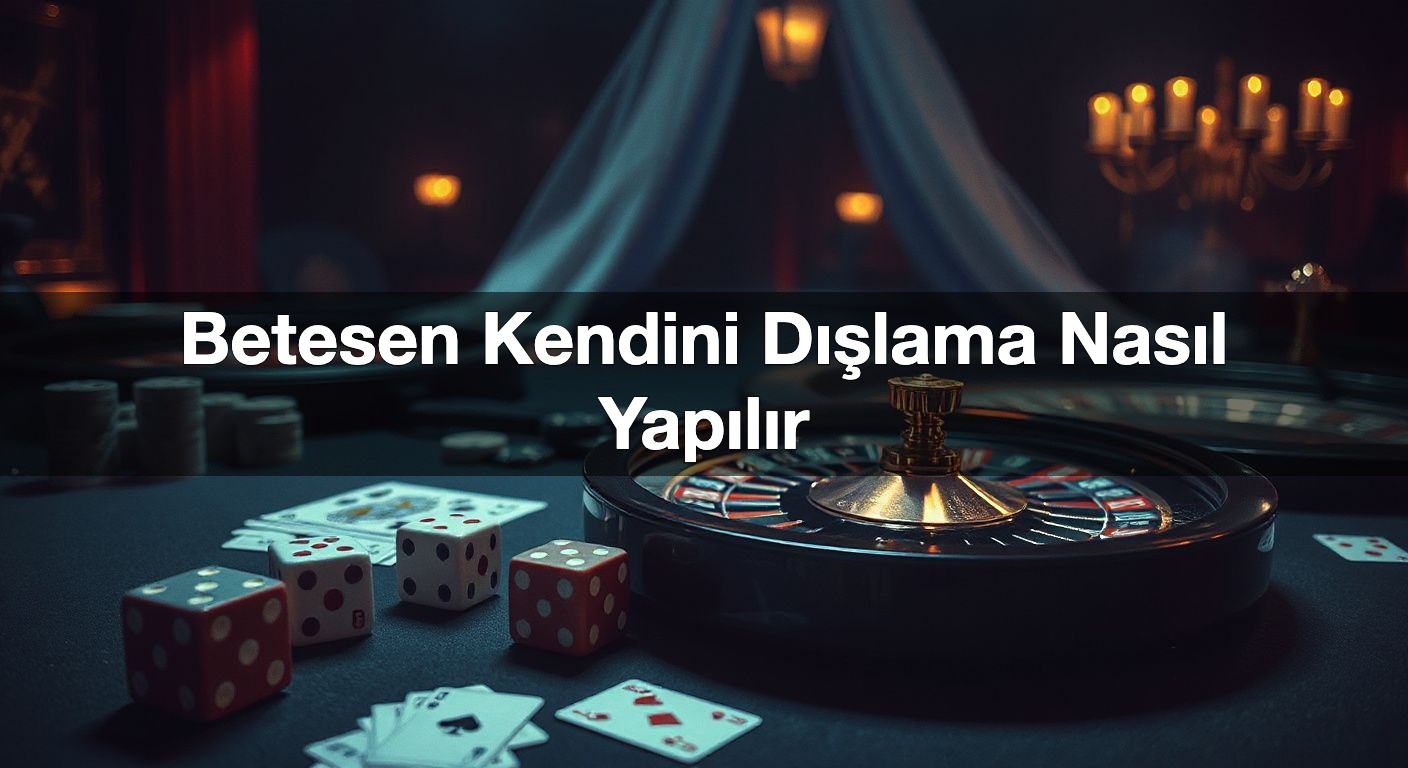 Betesen Kendini Dışlama Nasıl Yapılır