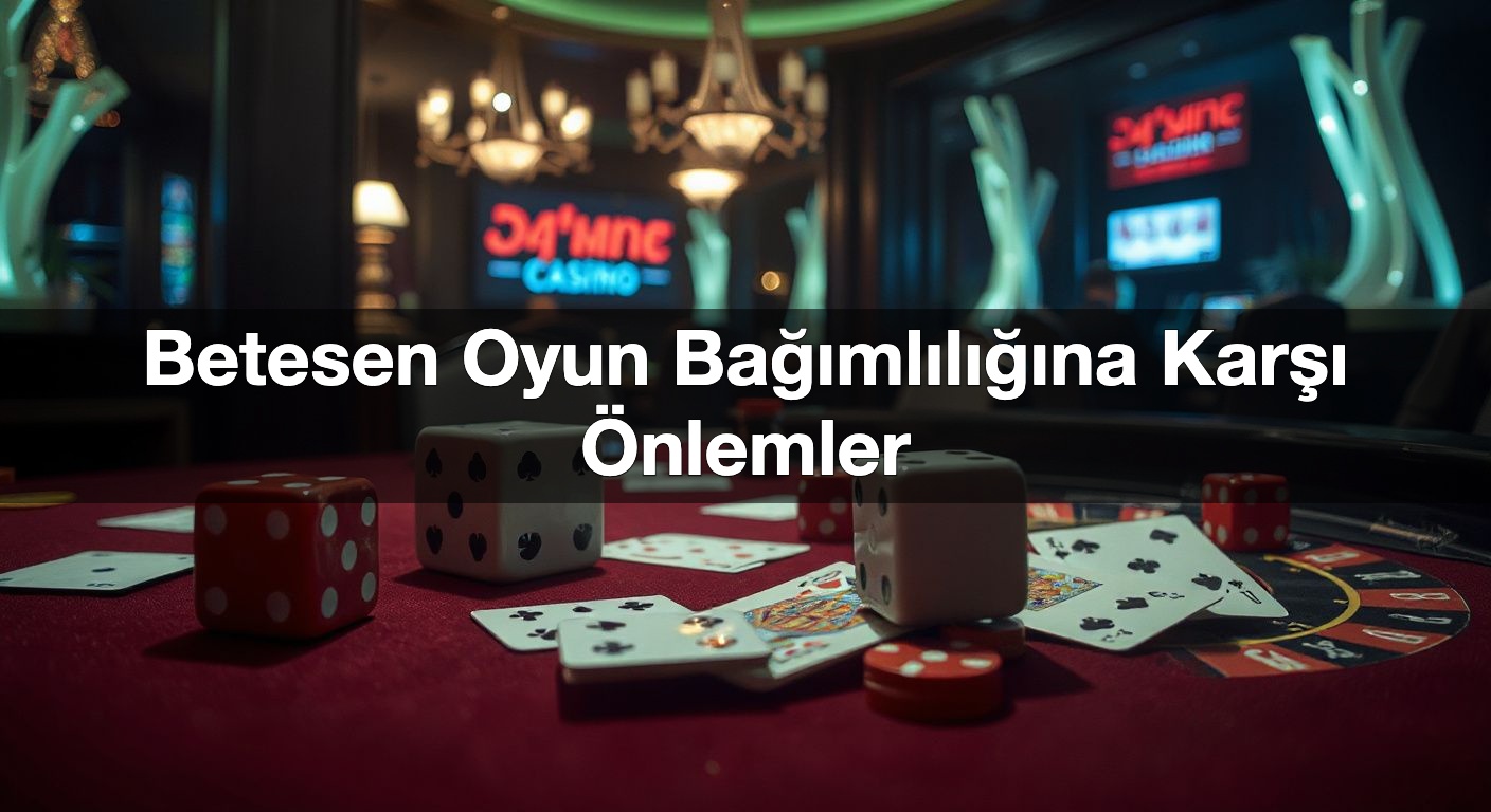 Betesen Oyun Bağımlılığına Karşı Önlemler