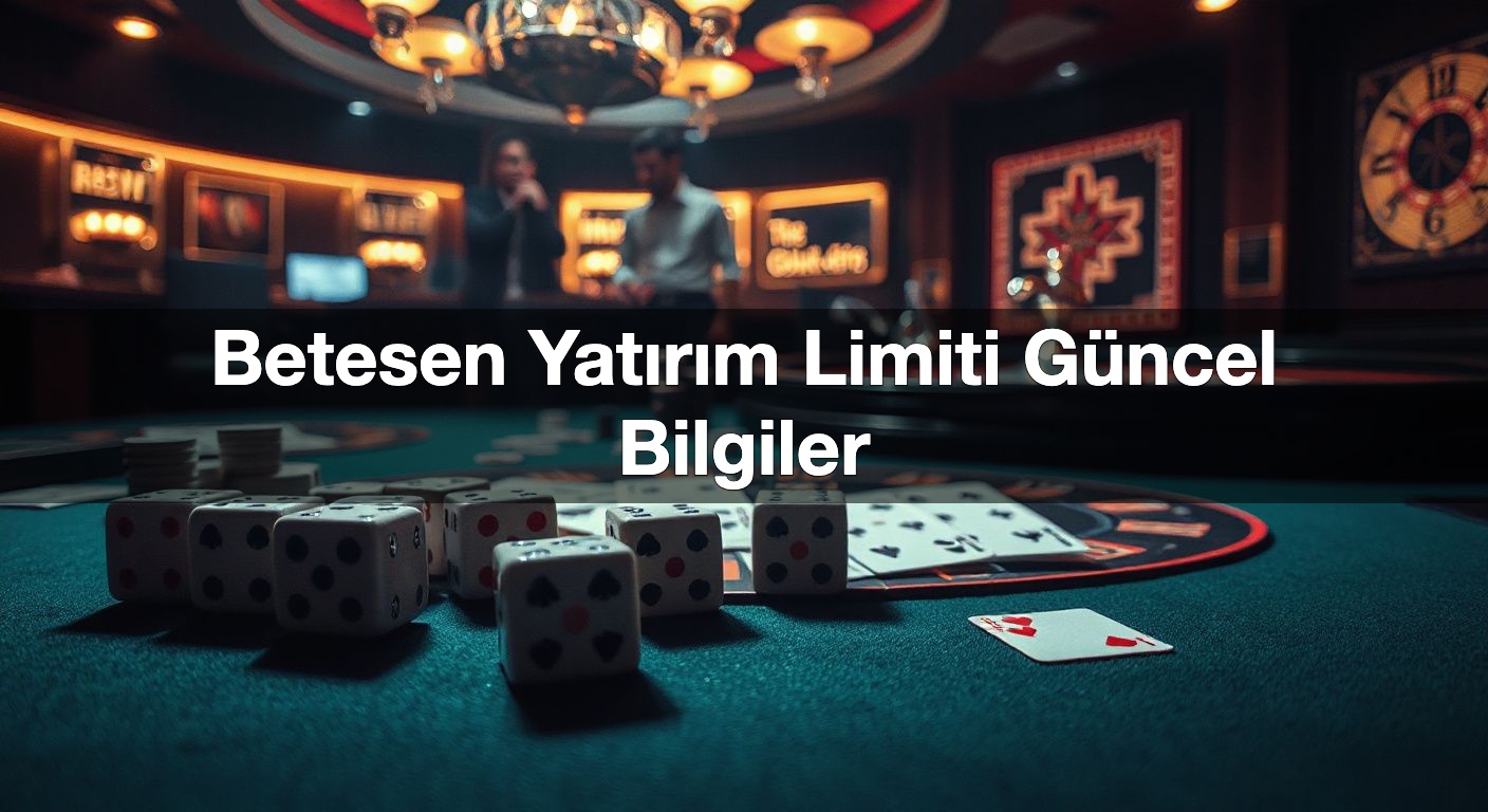 Betesen Yatırım Limiti Güncel Bilgiler